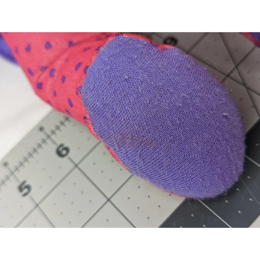 Mattel Rugrats Angelica Doll Plush 12 Inch Pink Purple‎ Hearts Stuffed